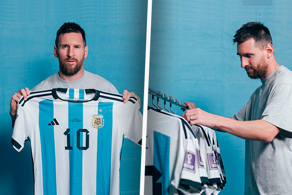 Por qué Argentina no utilizó la camiseta 10 de Messi? - AS Argentina